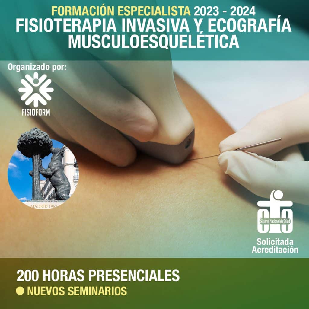 Formación Especialista Fisioterapia Invasiva y Ecografía Madrid