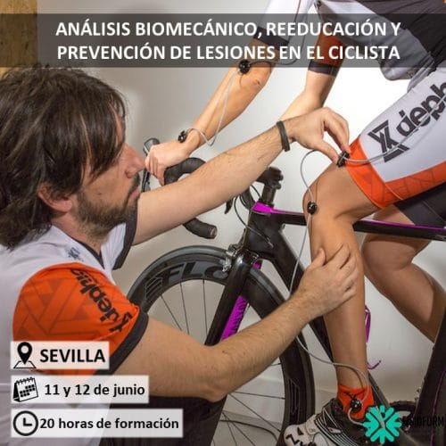Curso Análisis Biomecánico y Prevención Lesiones del Ciclista en Sevilla