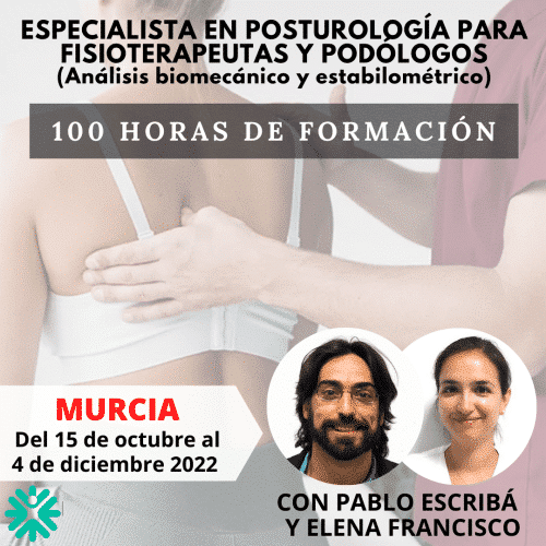 Curso Especialista en Posturología en Murcia