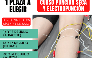 Sorteo Curso Punción Seca y Electropunción