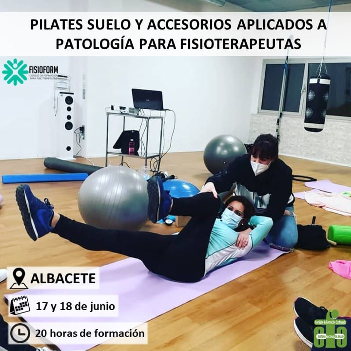 Curso Pilates Suelo y Accesorios Albacete - Fisioform Cursos