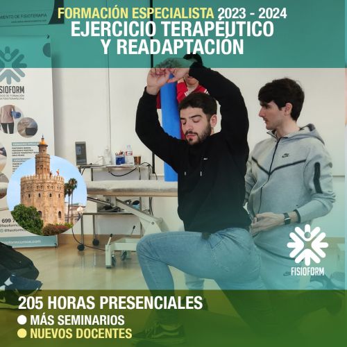 Especialista Ejercicio Terapéutico y Readaptación Sevilla